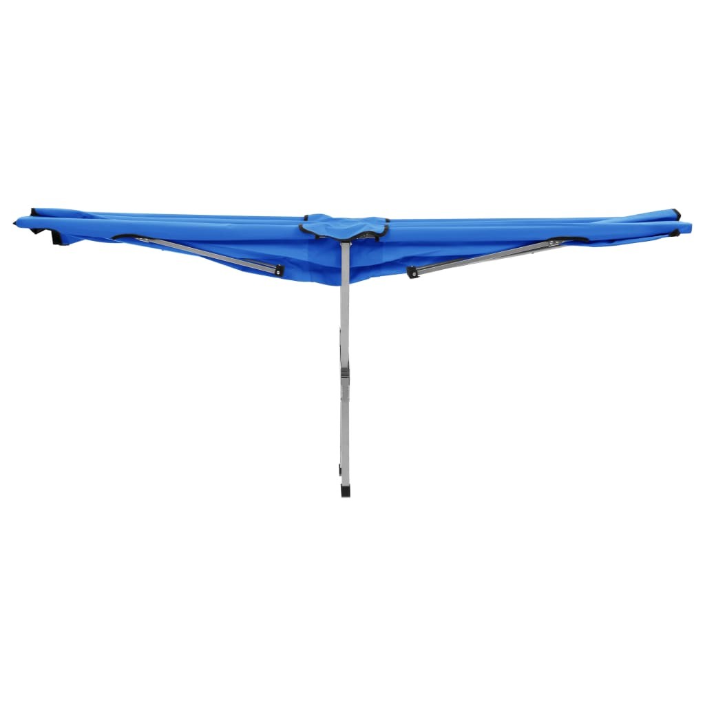 Camping Bed 206x75x45 cm XXL Blue